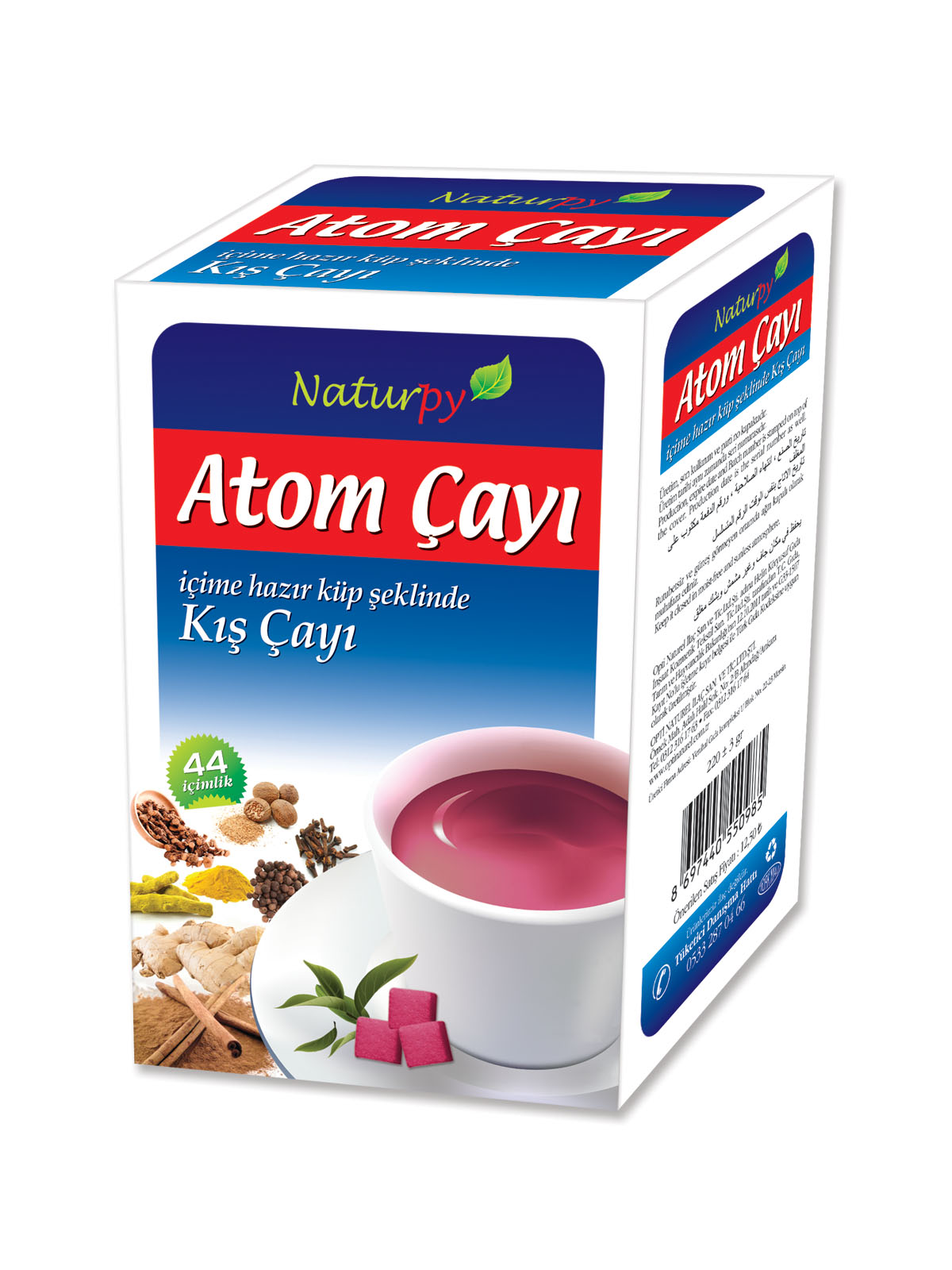 ATOM ÇAYI NATURPY - 9.26 TL + KDV / Naturel Doğa-Doğal Ürünler
