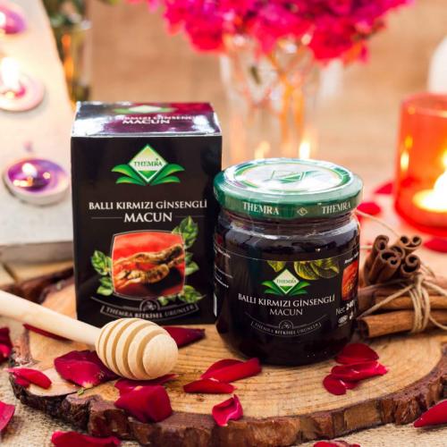 THEMRA BALLI KIRMIZI GİNSENGLİ MACUN 240GR