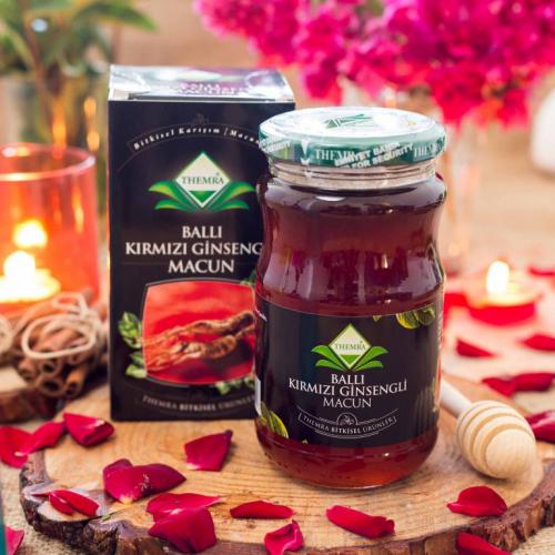 THEMRA BALLI KIRMIZI GİNSENGLİ MACUN 440GR
