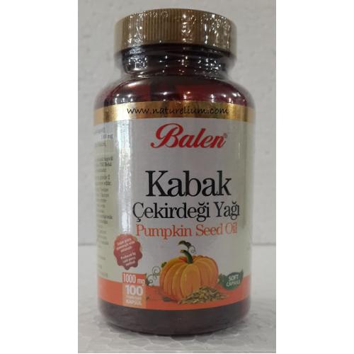 BALEN KABAK ÇEKİRDEĞİ YAĞI KAPSÜLÜ (1000 mg 100 kapsül )