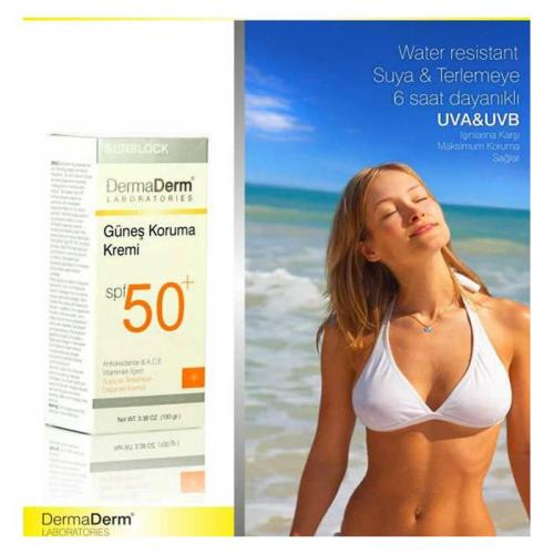 DERMADERM GÜNEŞ KREMİ +50