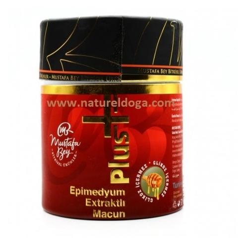 MUSTAFA BEY +plus 240 GR EPİMEDYUMLU BİTKİSEL KARIŞIMLI MACUN