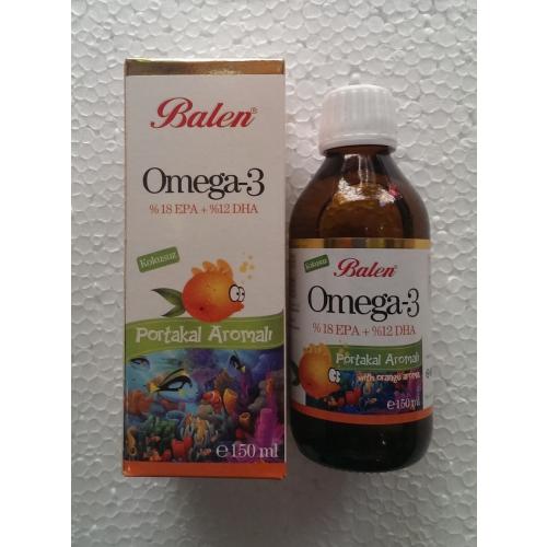 Balen Omega 3 Balık yağı Şurubu