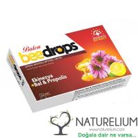 Ekinezyalı-Ballı-Propolisli Limon Aromalı Drops